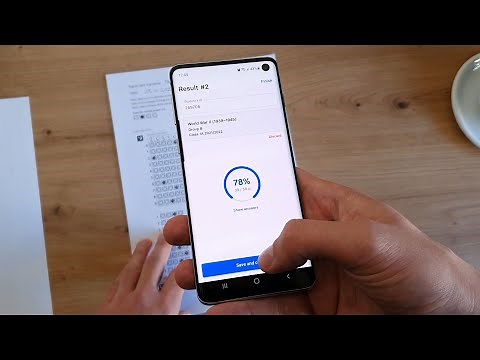 Examica.io: Tests creator and answer sheets scanner