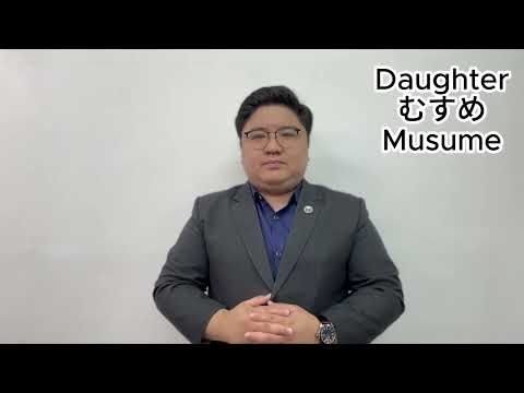 Japanese Sign Language - Daughter