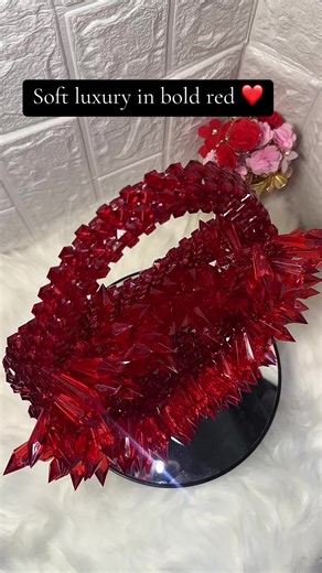 Handcrafted luxury in red ❤️ Sugar beads • Teardrop details • Made with love ✨ Available for purchase. #BeadedBag #HandmadeLuxury #SugarBeads #RedBag #smallbusinessnigeria @Augustina @Bella🍃 @Benedict ugwu @big commissioner @lumalki @Chuks Og8 @DE Gozzy @@ Femorano @🔆🅱️ Celebrity Hon. @Chakib💪💚❤️💪 @Christabella🌸 @Nelly_Paid💯🥷