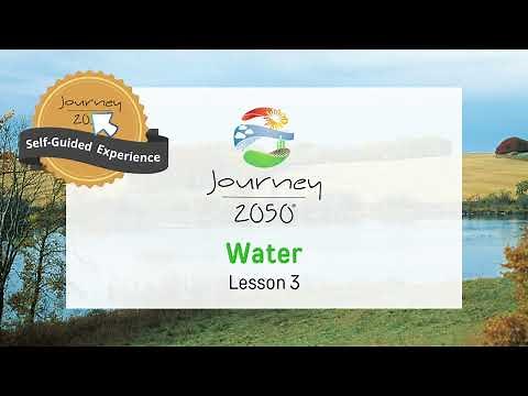 Journey 2050 Lesson 3: Water | Self-Guided Experience