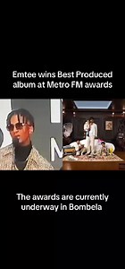 Emtee's speech at the Metro Awards #Emtee #DIY3 #MetroAwards | Big Hustler