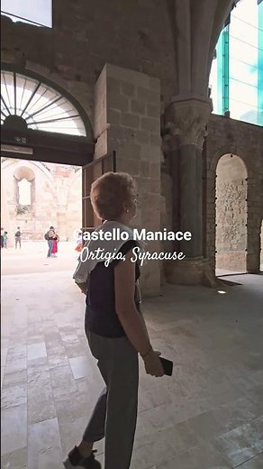 My Ortigia Moment at Castello Maniace #ortigia #syracuse #Sicily #italy #flashback #travelmoments