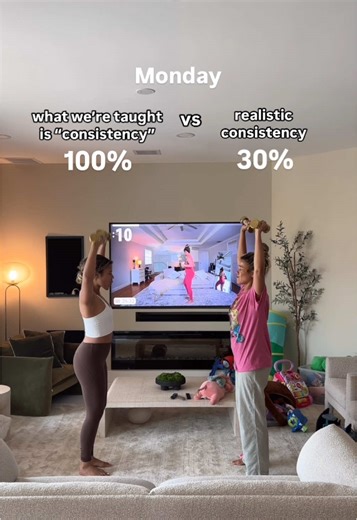 JUST SHOW UP 🤍 Today is your last opportunity to join 3000 of my gals on GWJ Home in my 28-day consistency challenge. You in?