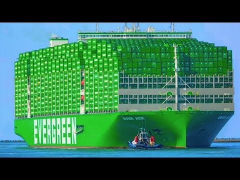 ¡Así es LA VIDA DENTRO de los Buques Portacontenedores MÁS GRANDES Jamás Construidos en la Mundo!