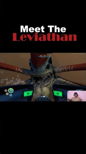 My First Leviathan Encounter 😱💀 | Subnautica #shorts #gamingkasilsila