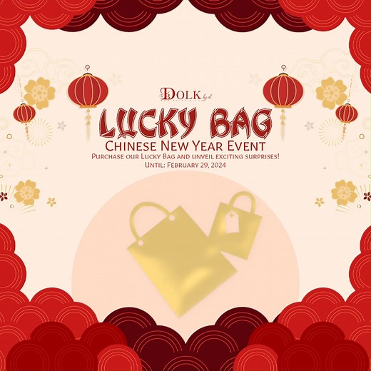 Celebrate the Lunar New Year with DOLK BJD LUCKY BAG, What awaits you in the Year of the Wood Dragon? 🔖 Surprise Gift 🔖 Random Items from Tiny to SD size 🔖 The amount of items set inside the lucky bag is much greater than the lucky bag prize. 📌 Visit https://dolkbjd.com/collections/dolk-events #bjd #doll #dolls #balljointeddoll #luckybag #chinesenewyear2024 | Dolk/bjd Dolls