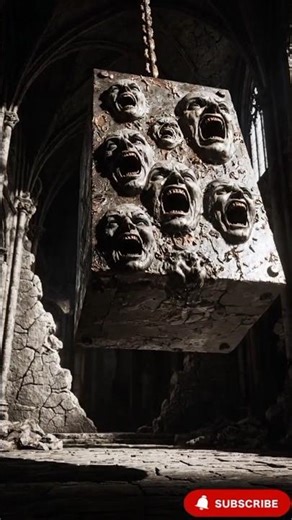 Pendulum of Faces: Endless Swing Into Nightmare #shorts #shortfeed #scary