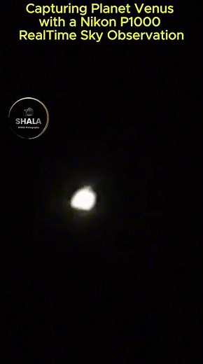 Capturing Planet Venus a RealTime Sky Observation #venus #astronomy #solarsystem #space #foryou
