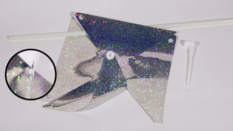 Pinwheels (Pack of 24) - Toy Wind Spinners and Party Favors Gifts for Kids, Outdoor Decorational Pinwheels for Yard and Garden (Red)