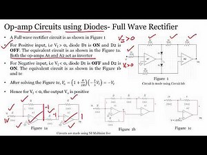 lec10 - Op-amp Applications: Full Wave Rectifier