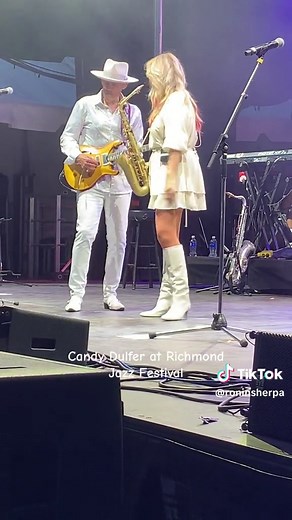 Candy Dulfer Plays 'Lily Was Here' at Richmond Jazz Festival