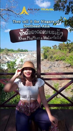 Khone Phapheng – The Mighty Waterfall of Laos #anvuitravel