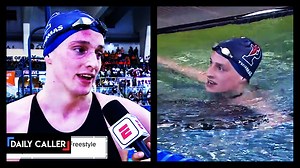 Lia Thomas, a biological man who identifies as a woman, won the NCAA women's swimming championship. Debate swirls around whether Thomas should be allowed to compete with women at all. | The Daily Caller