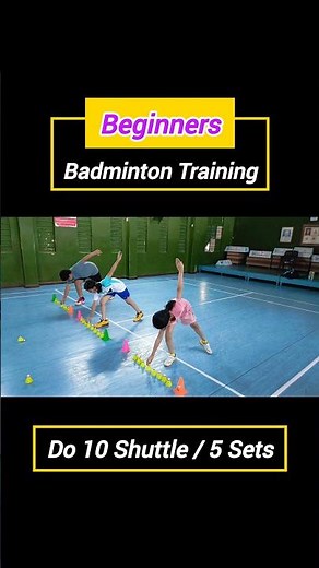 Badminton Training For Beginners