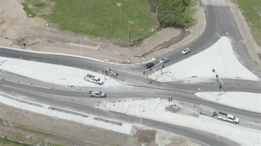 Work continues on Diverging Diamond Intersection at I-470 and View High Drive