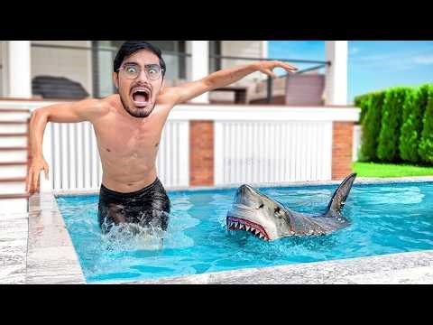 24 Hours in Swimming Pool Challenge अब 24 घंटे इस पूल से बाहर नहीं आ सकते Will We Survive