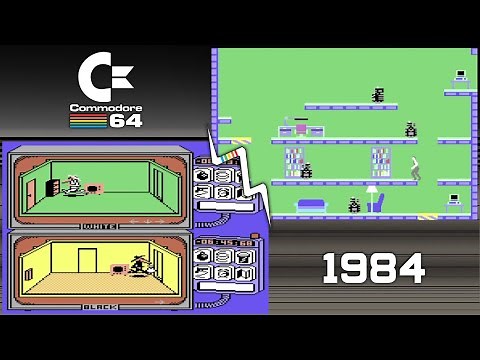 Top 50 Commodore 64 (C64) games of 1984 - in under 10 minutes