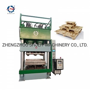 [Hot Item] Wooden Sawdust Pallet Mould Hot Press Machine to Recycle Waste Wood