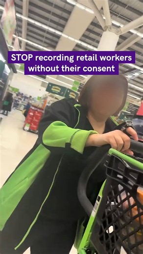 Imagine your most challenging day at work being filmed and posted online for thousands to see... 🎥📱Filming retail workers is becoming an epidemic - we’re calling for an end to all recording in stores by the general public unless direct consent has been given 📵Retail workers deserve respect, privacy and the right to do their jobs without fear of being publicly shamed, mocked or targeted online ❌