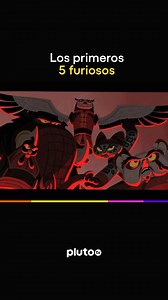 No tenía idea que Shifu fue parte de los 5 furiosos 😮 #KungFuPanda | Pluto TV Mexico
