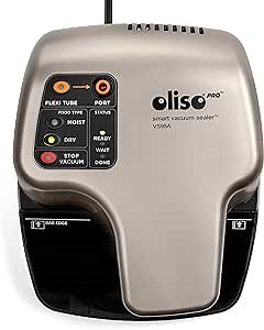 Oliso Pro Smart Vacuum Sealer for Food Storage (Silver)