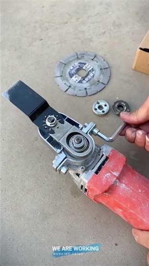 🛠️ Reciprocating Cutting Conversion for Angle Grinder