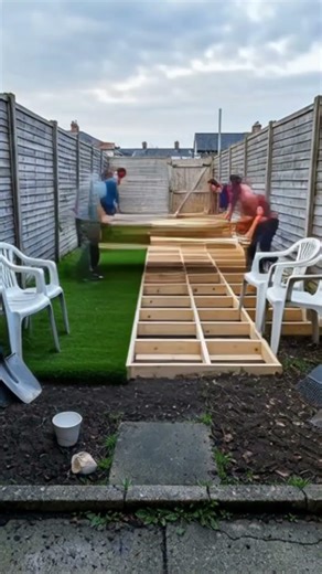 DIY Garden Makeover: Step-by-Step! 🛠️🌱| Backyard Ember #shortsfeed