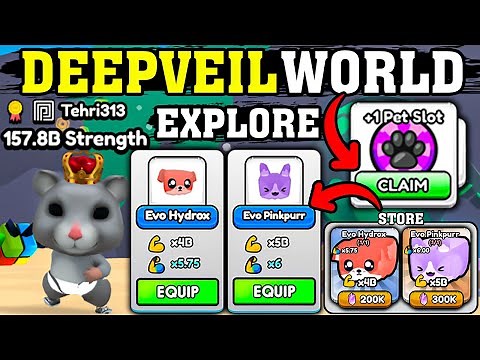 I EXPLORED The New Event World and Got the Best Pet in Pull A Sword (Roblox)!