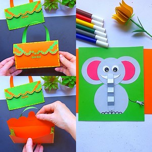 Let your child enjoy crafts at home😍 #kids #crafts #children #kidsactivities #art | crafts for kids