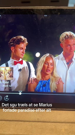 Marius Leaves Paradise Hotel