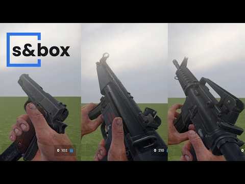 s&box (Garry's Mod 2) - All Weapons