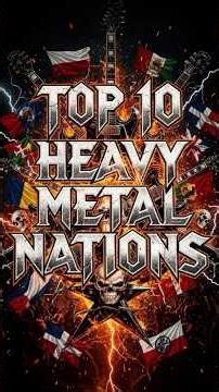 Top 10 Heavy Metal Bands part 1 #metal #classicrock #ironmaiden #judaspriest #canada #unitedkingdom