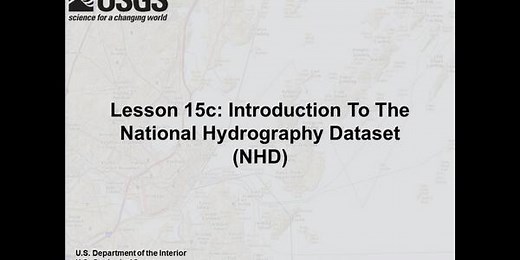 Lesson 15c: Introduction to the National Hydrography Dataset