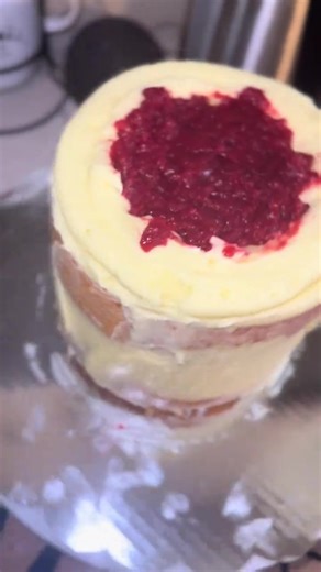 Lemon Raspberry Delight. 🍋 #Creator #Cake #FromScatch #RiverWild #ChelseasCreations