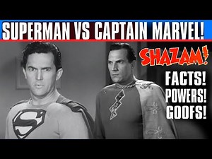 Superman Movie Serials vs Captain Marvel 1941