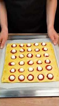 100 pieces per minute! Puff pastry appetizer perfect for any occasion!