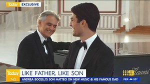 Andrea Bocelli's son Matteo has released a beautiful new version of a Disney classic! #9Today | TODAY