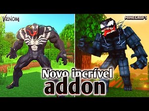 ☠️I just found an amazing Venom mod/addon for Minecraft Bedrock 1.21+ Minecraft Venom