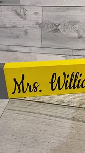 Teacher Desk Sign Teacher Appreciation Gift, Personalized Teacher Name Plate Wood Pencil Sign for Desk, End of School Teacher Christmas Gift - Etsy