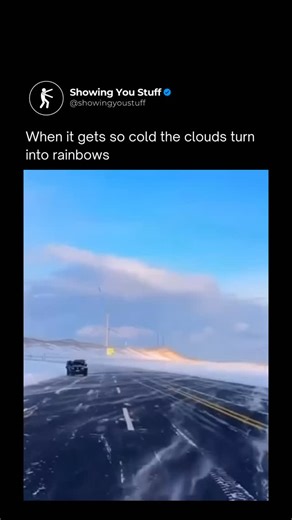 Stuff | Interesting Facts & Knowledge | These vibrant, iridescent clouds are known as nacreous clouds, or “mother-of-pearl” clouds. They form only in extremely cold conditions,... | Instagram