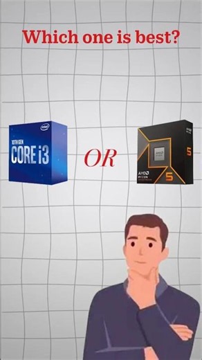 Intel vs AMD 🔥 Which CPU Should You Buy? #shorts