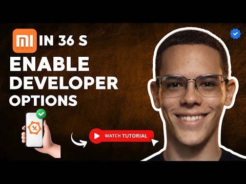 How to ENABLE DEVELOPER OPTIONS on XIAOMI in 36 S