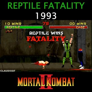 Reptile Fatality 1993 - 2023 #mortalkombat #MK1 #MortalKombat11 #fatality #brutality | Jc-1412