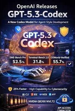 OpenAI Introduces GPT-5.3-Codex !!!