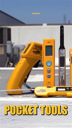 Pack the power of Fieldpiece in your pocket. These compact tools deliver quick, accurate measurements – from air temps to humidity – wherever the job takes you. What’s your favorite Fieldpiece pocket tool? #HVACTools #HVACR #HVACRPro #Fieldpiece | Fieldpiece Instruments