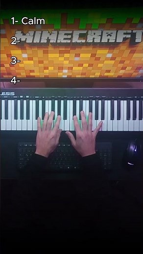 TOP 4 Minecraft Songs | Piano Covers #minecraft