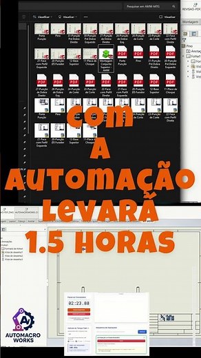 AUTOMAÇÃO DE PROCESSOS, SOLIDWORKS - (IA, BI, VBA, Python)-004 #engenharia #automação