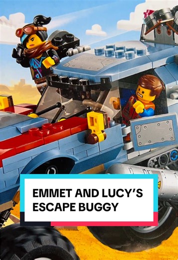 Emmet y Lucy en su Buggy de Escape - Lego Movie 2
