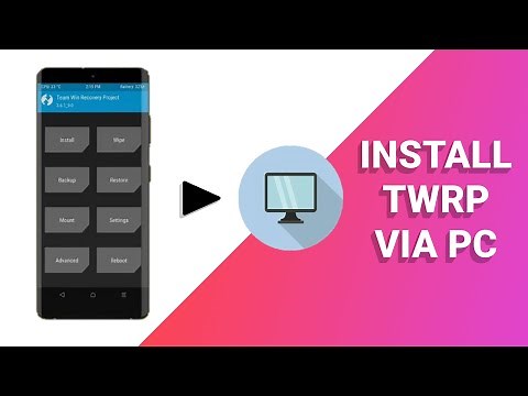 Install Twrp Semua Hp Lewat Pc! Minimal Adb Fastboot