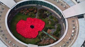 125K views · 894 reactions | Two years after staff at GCHQ formed a human poppy in the centre of the Cheltenham 'doughnut', they're launching the 2016 Poppy Appeal for Gloucestershire with a new display. | BBC Bristol | Facebook